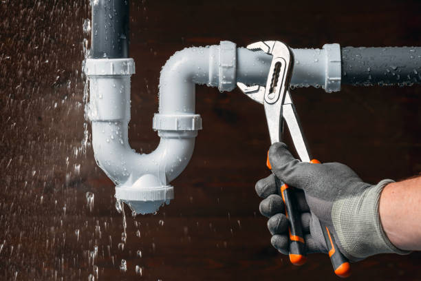 Professional Emergency Plumber technician working in Roscoe, MN